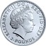 UK 2 Pounds Burning Britannia 2015 ELIZABETH'II'D'G REG'FID'DEF'2'POUNDS' IRB coin obverse