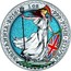 UK 2 Pounds Colorized British Britannia 2016 'BRITANNIA'2016' 1OZ '999'FINE'SILVER' NATHAN coin reverse