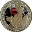UK 2 Pounds London Bus Britannia 2014 'BRITANNIA'2014' 1OZ '999'FINE'SILVER' NATHAN coin reverse