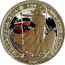 UK 2 Pounds London Tram edition Britannia 2014 'BRITANNIA'2014' 1OZ '999'FINE'SILVER' NATHAN coin reverse
