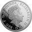 UK 2 Pounds Queen's Beast Dragon 2018 2 POUNDS ELIZABETH II D G REG F D J.C coin obverse
