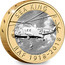 UK 2 Pounds RAF Centenary Sea King (Piedfort) 2018 Proof SEA KING RAF 1918-2018 NT+RT RAF RESCUE coin reverse