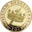 UK 2 Pounds (Shakespeare - Histories) WILLIAM SHAKESPEARE 2016 JB coin reverse