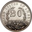 USA 20 Cents Pattern 1874 Proof; About 3-4 surviving KM# Pn1420 UNITED STATES OF AMERICA 20 CENTS coin reverse