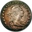 USA 25 C. Draped Bust Quarter 1806/5 KM# 36 LIBERTY coin obverse