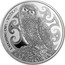 New Zealand $5 Annual Coin - Laughing Owl 2017 LAUGHING OWL WHEKAU $5 coin reverse