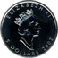 Canada 5 Dollars Green Maple leaf 2002 UNC ELIZABETH II 5 DOLLARS 2002 RDM coin obverse