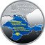 Ukraine 5 Hryven 100th Anniversary of the First Kurultis of the Crimean Tatars 2017 УКРАЇНА 5 ГРИВЕНЬ 2017 Я ПРИСЯГНУВСЯ, Я ДАВ СЛОВО ПОМЕРТИ ЗА НАРОД...  ANT ETKENMEN, SÖZ BERGENMEN MILLET IÇÜN ÖLMEGE... coin obverse