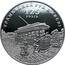 Ukraine 5 Hryven 125 Years Of Tram Traffic In Kiev 2017 lily Special Uncirculated ТРАМВАЙНИЙ РУХ В КИЄВІ 125 РОКІВ coin reverse