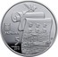 Ukraine 5 Hryven Ancient Malyn City 2016 lily Special Uncirculated УКРАЇНА 5 ГРИВЕНЬ 2016 coin obverse