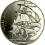 Ukraine 5 Hryven Catherine's Glory Ship 2013 Proof "СЛАВА КАТЕРИНИ" ЛІНІЙНИЙ КОРАБЕЛЬ coin reverse