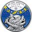 Ukraine 5 Hryven St. Nicholas Day 2016 lily Special Uncirculated ДО НАС ЗАВІТАЙ, СВЯТИЙ МИКОЛАЮ! coin reverse