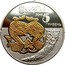 Ukraine 5 Hryven Wolf 2016 Special Uncirculated УКРАЇНА 2016 5 ГРИВЕНЬ coin obverse