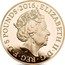 UK 5 Pounds Queen Elizabeth II 90th Birthday 2016 Proof ELIZABETH II D G REG F D 5 POUNDS 2016 J.C coin obverse