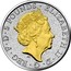 UK 5 Pounds Queen's Beast Dragon (Gilded) 2017 5 POUNDS ELIZABETH II D G REG F D J.C coin obverse
