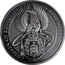 UK 5 Pounds The Queen's Beasts (Griffin of Edward III) 2017 Antique GRIFFIN OF EDWARD III 2OZ∙FINE SILVER∙999.9∙2017 JC coin reverse