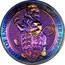 UK 5 Pounds The Queen's Beasts (Lion of England Rainbow Finish) 2016 LION OF ENGLAND 2OZ FINE SILVER 999.9 2016 JC coin reverse