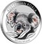 Australia 50 Cents Australian Koala Coloured 2014 Proof AUSTRALIAN KOALA 2014 1/2 OZ 999 SILVER P MG coin reverse