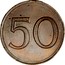 New Zealand 50 Cents Pattern ND (1966) Pattern 50 coin obverse
