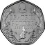 UK 50 Pence (150th Anniversary of Beatrix Potter) BEATRIX POTTER 1866 1948 EN. coin reverse