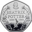 UK 50 Pence Beatrix Potter 2016 Proof BEATRIX POTTER 1866 1948 EN. coin reverse