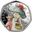 UK 50 Pence Benjamin Bunny 2017 BENJAMIN BUNNY coin reverse