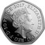 UK 50 Pence Mr. Jeremy Fisher 2017 2017 ELIZABETH II D G REG F D 50 PENCE J.C coin obverse