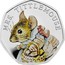 UK 50 Pence Mrs. Tittlemouse 2018 Proof MRS. TITTLEMOUSE EN. coin reverse