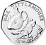 UK 50 Pence (Mrs. Tittlemouse) MRS. TITTLEMOUSE EN. coin reverse