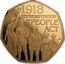 UK 50 Pence Representation of the People 2018 1918 REPRESENTATION OF THE PEOPLE ACT ST coin reverse