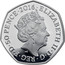 UK 50 Pence Squirrel Nutkin 2016 ELIZABETH II∙D∙G∙REG∙F∙D∙50 PENCE∙2016∙ J.C coin obverse