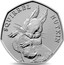 UK 50 Pence (Squirrel Nutkin) SQUIRREL NUTKIN EN. coin reverse