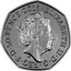 UK 50 Pence (Team GB - Believe in Extraordinary) .ELIZABETH II.D.G.REG.F.D.50 PENCE.2016 J.C coin obverse