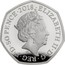 UK 50 Pence The Tailor of Gloucester (Colorized) 2018 Proof ∙ELIZABETH II∙D∙G∙REG∙F∙D∙50 PENCE∙2018 J.C coin obverse