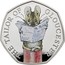UK 50 Pence The Tailor of Gloucester (Colorized) 2018 Proof THE TAILOR OF GLOUCESTER EN. coin reverse