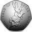 UK 50 Pence (The Tale of Peter Rabbit) THE TALE OF PETER RABBIT TM coin reverse