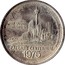 Canada Calgary Stampede Dollar Calgary - Alberta 1975 UNC FORT CALGARY ESTABLISHED 1875 CALGARY CENTENNIAL 1975 VALUE IN CALGARY $1.00 - EXPIRES DECEMBER 31, 1975 coin reverse