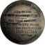 USA Dollar Bryan Silver 1896 A GOVERNMENT DOLLAR CONTAINS 412-1/2 GRAINS COIN SILVER 900/1000 FINE THIS PIECE CONTAINS COIN SILVER IN VALUE THE EQUIVALENT OF ONE GOLD DOLLAR SEPT. 16TH 1896. GORHAM MFG. CO., SILVERSMITHS coin reverse