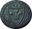 UK Farthing North Wales 1793 triangular stop (trefoil) between dots after legend PRO BONO PUBLICO 1793 coin reverse