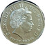 UK Fifty Pence London Olympics - Swimming 2012 ELIZABETH II D G REG F D FIFTY PENCE IRB coin obverse