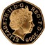 UK Fifty Pence (Victoria Cross) KM# 1058b ELIZABETH II D G REG F D 2009 IRB coin obverse