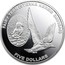 New Zealand Five Dollars Fairy Tern 2012 Proof KM# 355 FAIRY TERN (STERNA NEREIS DAVISAE) FIVE DOLLARS coin reverse