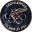 New Zealand Five Dollars XXIII Olympiad Los Angeles 1984 Proof X# 5 XXIII OLYMPIAD LOS ANGELES 1984 coin reverse