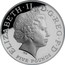 UK Five Pounds Accession of Queen Elizabeth I 2008 Proof KM# 1104c ELIZABETH II D G REG F D FIVE POUNDS IRB coin obverse