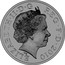 UK Five Pounds Restoration of the The Monarchy 2010 Proof KM# 1151c ELIZABETH∙II∙D∙G REG∙F∙D∙2010 IRB coin obverse