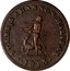 Canada Halfpenny Token Starr & Shannon 1815 NS-11A1 HALFPENNY TOKEN NOVA SCOTIA coin reverse