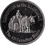 Canada Klondike Dollar The All Canadian Route 1977 UNC EDMONTON TO THE KLONDIKE THE ALL CANADIAN ROUTE coin obverse