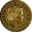 UK One Pound (Floral Series - Northern Ireland) ELIZABETH∙II∙D∙G REG∙F∙D∙2014 IRB coin obverse