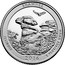 USA Quarter Dollar Shawnee National Forest 2016 S Proof KM# 635a SHAWNEE ILLINOIS 2016 E PLURIBUS UNUM coin reverse