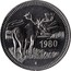 Canada Souvenir Dollar Jasper - Alberta 1980 UNC 1980 coin obverse